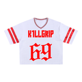 69 Taped Mesh Boxy T-Shirt