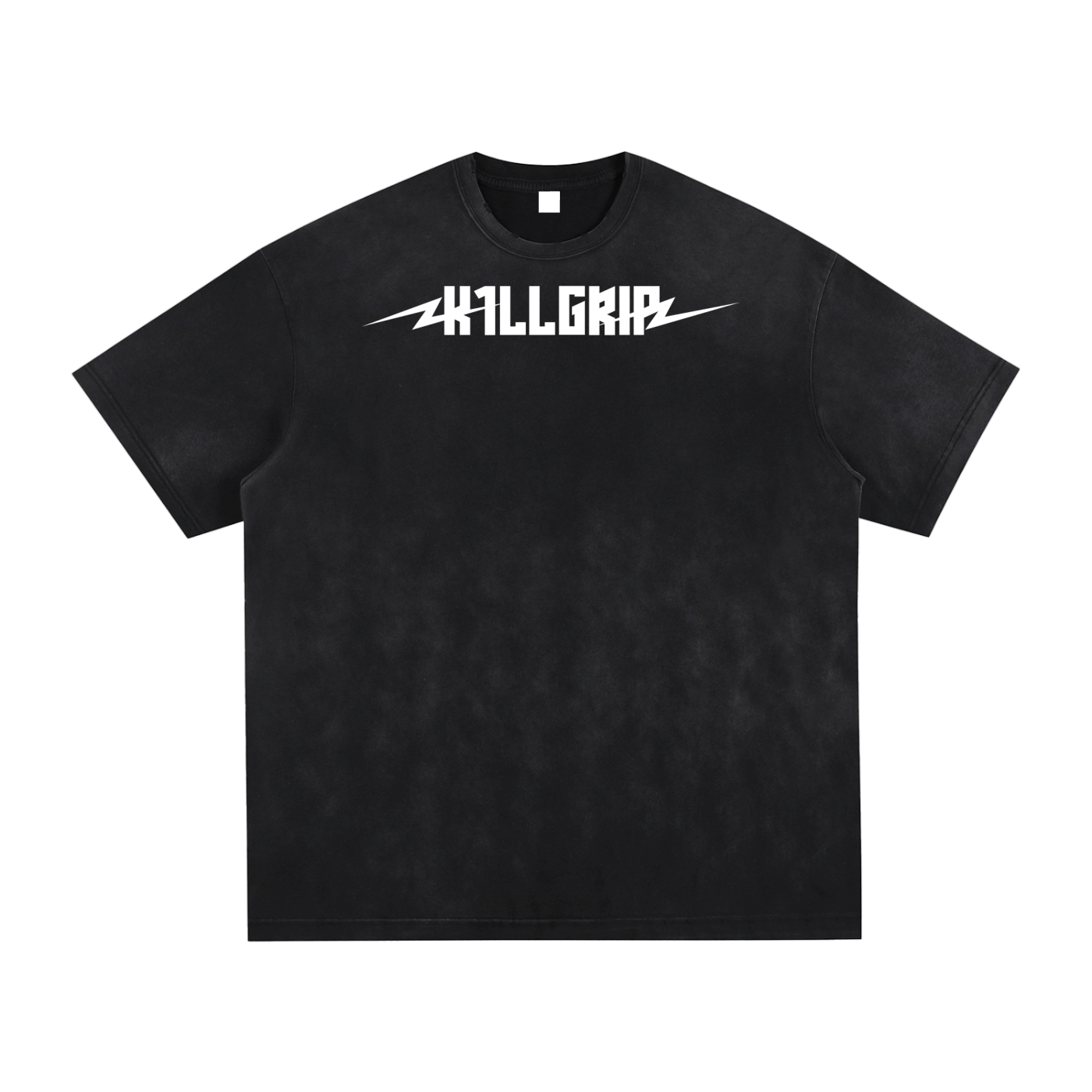 No Face Vintage Washed Hand-Frayed T-Shirt