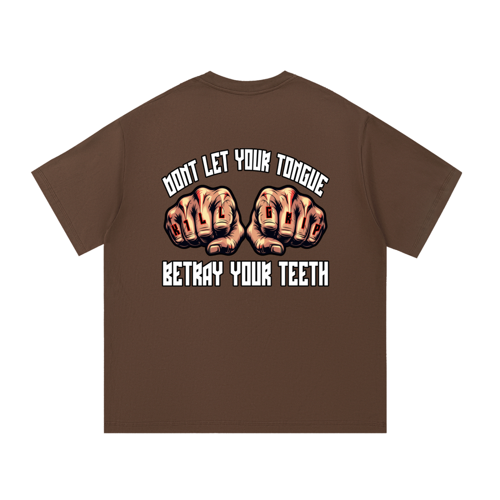 Teeth Cotton T-Shirt