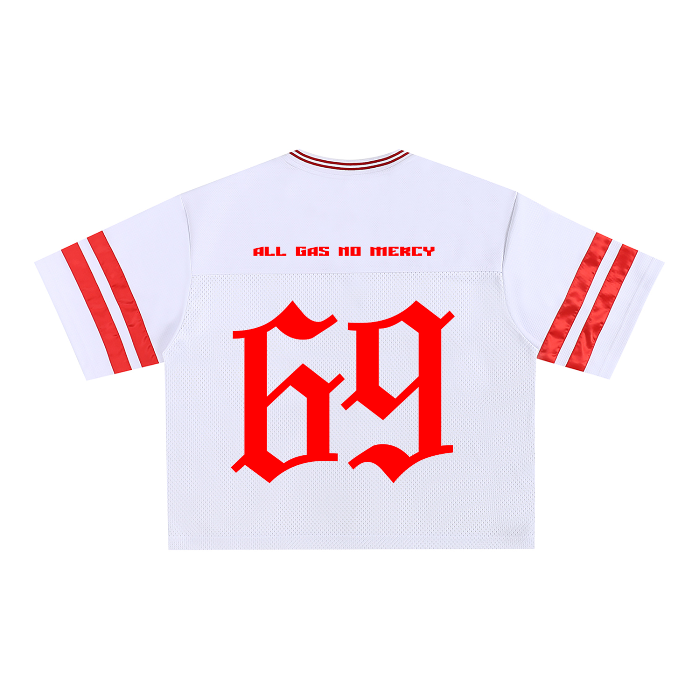 69 Taped Mesh Boxy T-Shirt