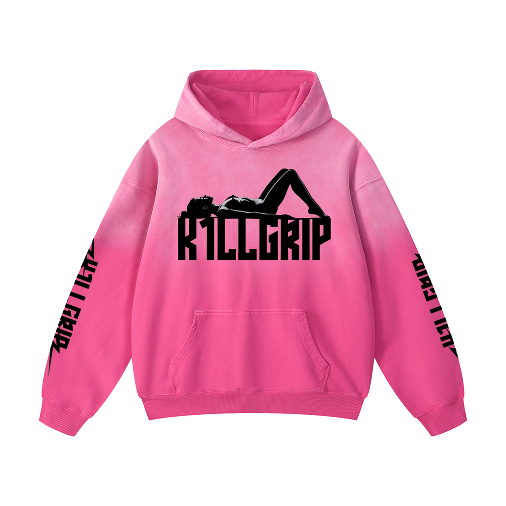 Bad Girls Heavyweight Sunfade Oversized Hoodie