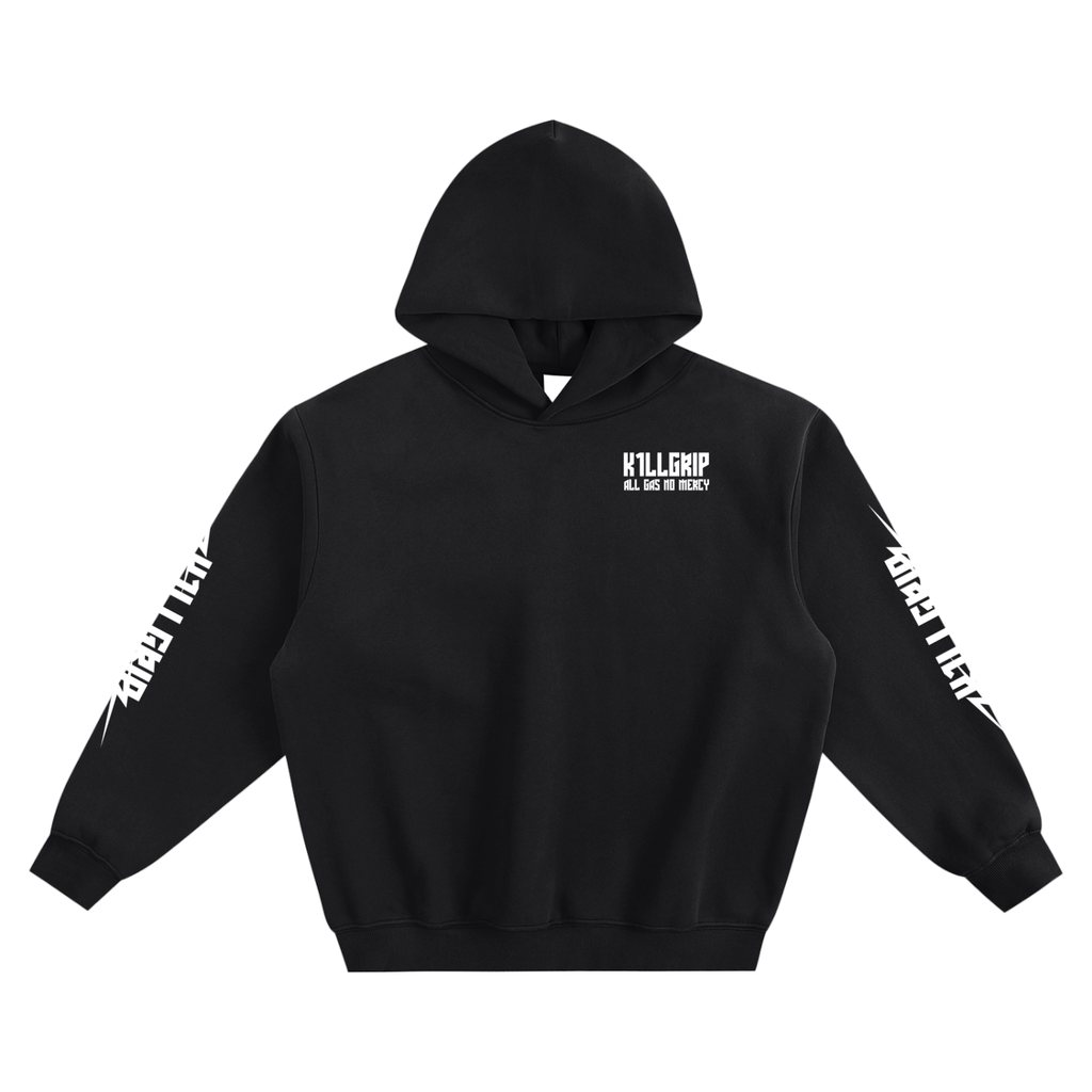BoneHead Fleeced Boxy Hoodie