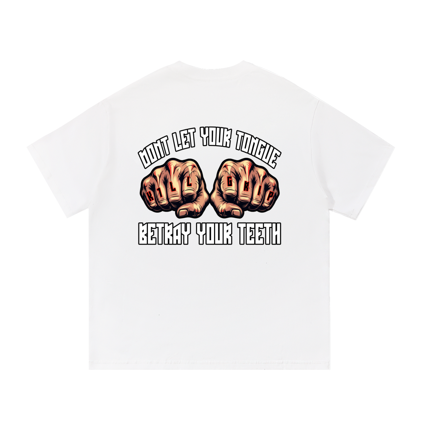 Teeth Cotton T-Shirt