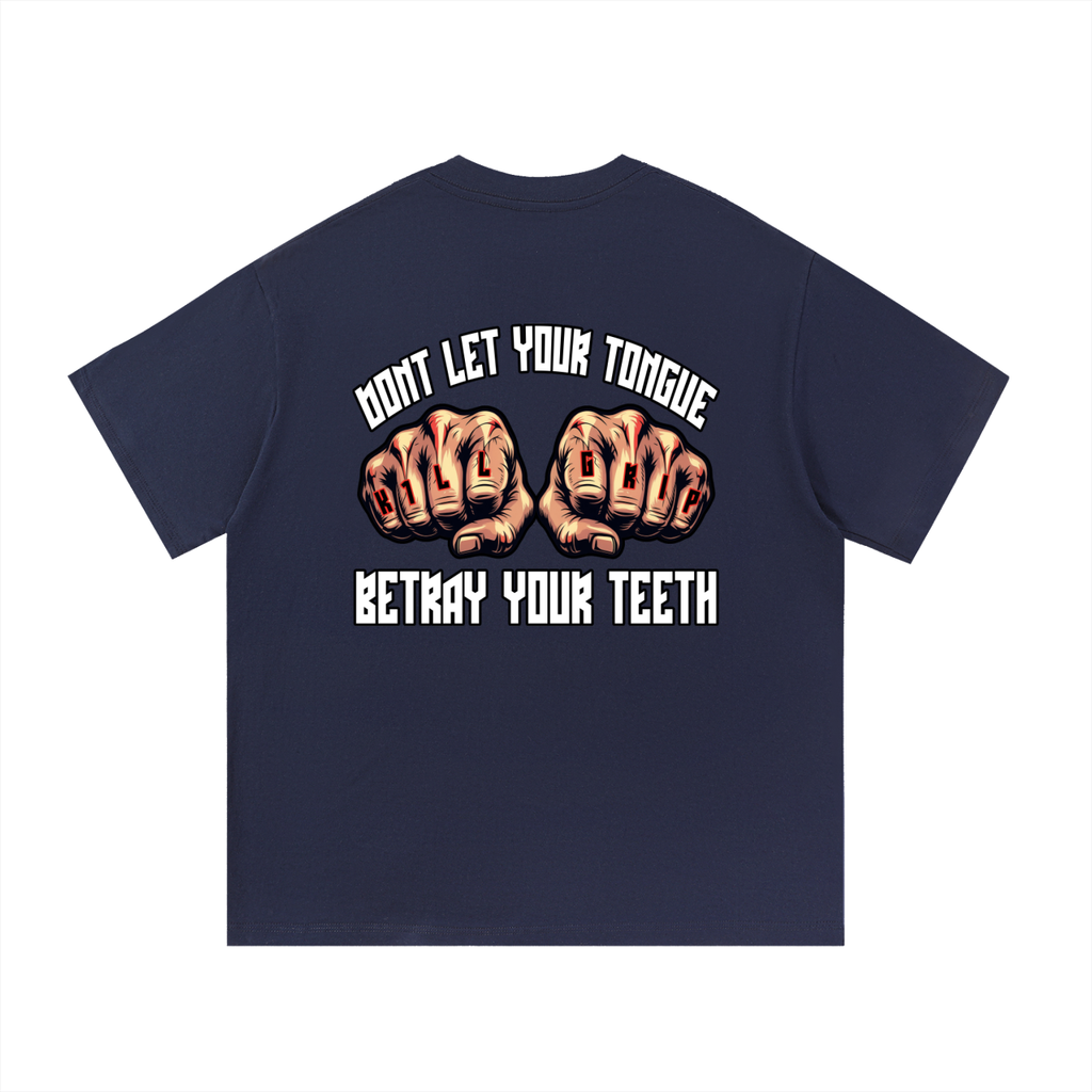 Teeth Cotton T-Shirt