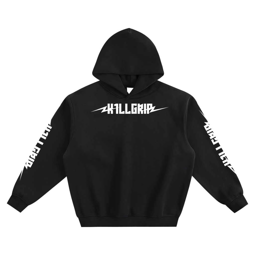 King of Clubs Fleeced Boxy Hoodie