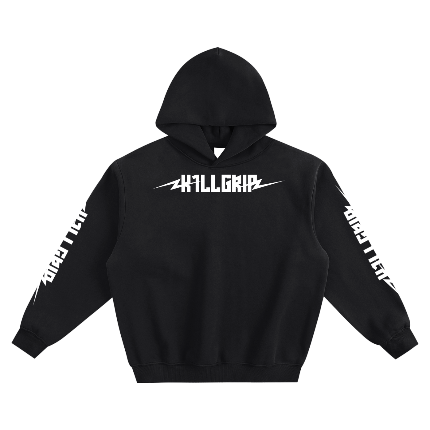 King of Clubs Fleeced Boxy Hoodie