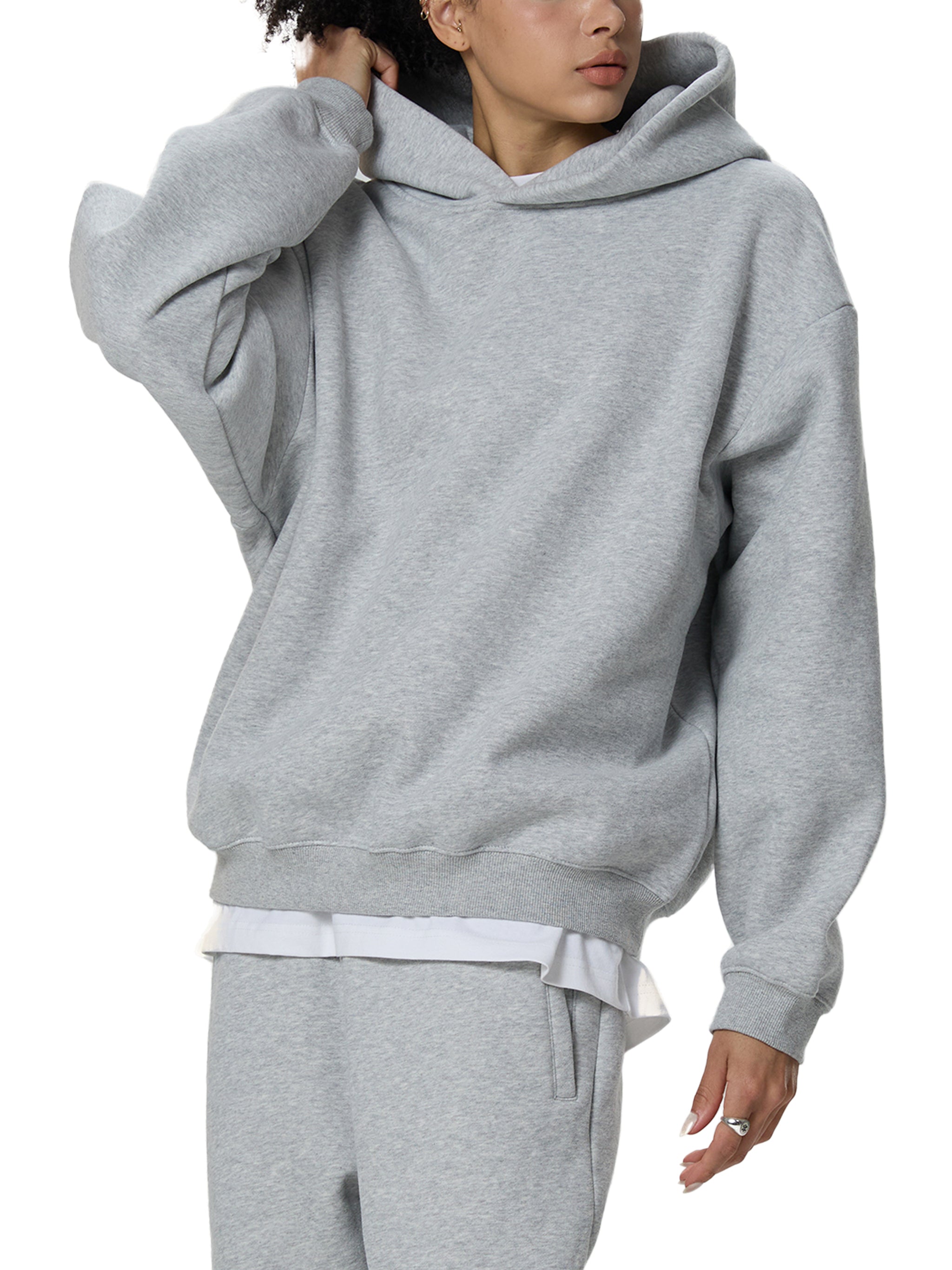 BoneHead Fleeced Boxy Hoodie