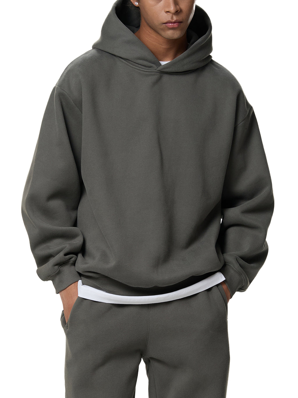 BoneHead Fleeced Boxy Hoodie