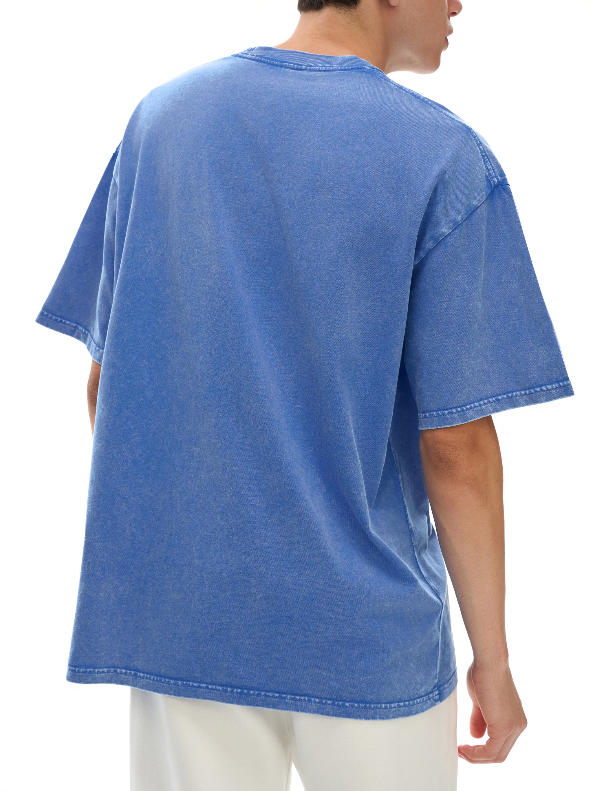 Bikers Prayer Snow Washed Oversized Cotton T-Shirt